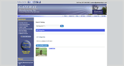 Desktop Screenshot of catalog.gatewaymanufacturing.com
